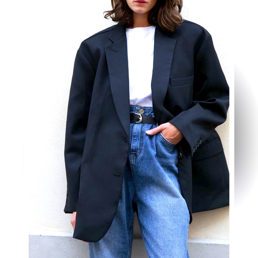 Frankie Shop Oversized Boyfriend Blazer